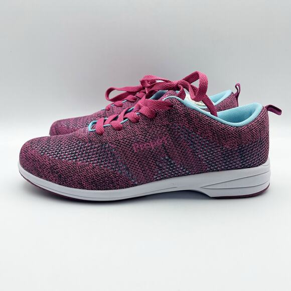 Propet Womens Washable Walker Evolution Sneaker US 8.5 Wide EU 39 Blue Pink NIB - Picture 8 of 12